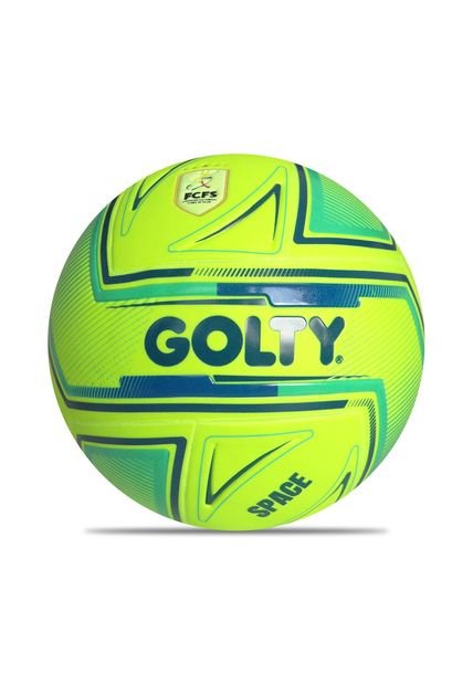 Balón Microfútbol Golty Competencia Space Laminado-Verde