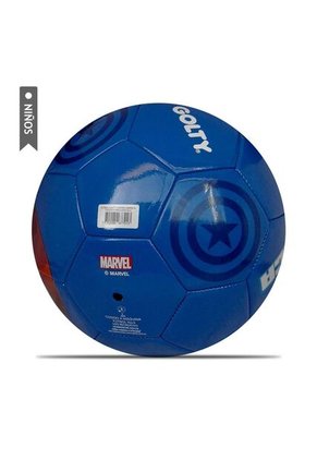 Balón Futbol Golty Capitan America No.5 Niños-Azul