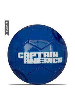 Balón Futbol Golty Capitan America No.5 Niños-Azul