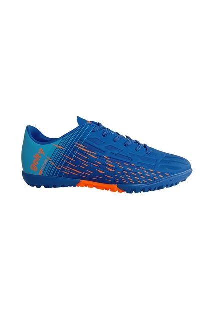 Zapatillas Golty Turf Pro New Future-Azul/Naranja