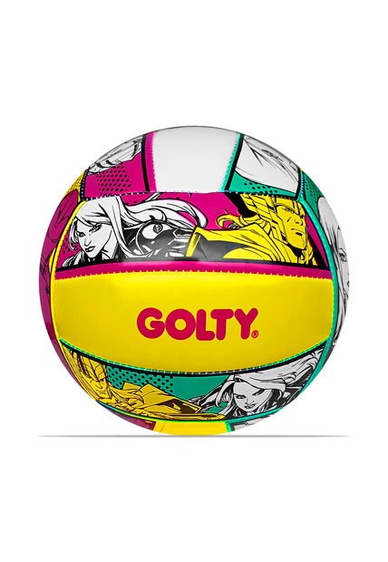Balon Voleibol Competencia Golty Avengers No.5-Blanco
