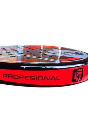 Raqueta De Padel Golty Profesional-Negro/Rojo
