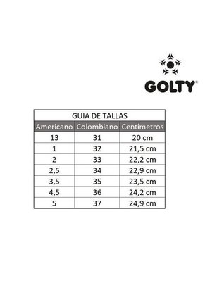 Guayo Golty Formacion Shock Niños-Rojo