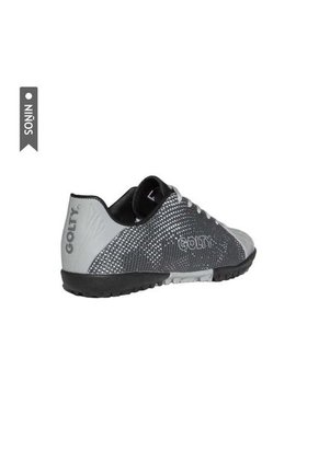 Zapatillas Golty Turf Formacion Dimension Niños-Gris/Negro