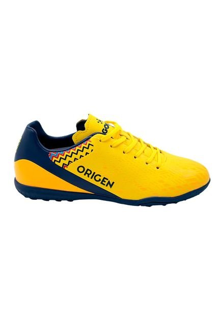 Zapatilla Turf Pro Golty Origen-Amarillo/Azul