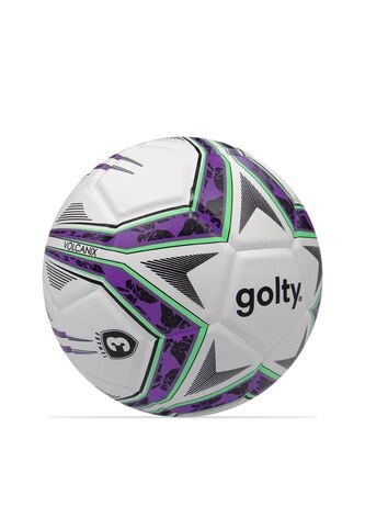 Balon Futbol Competencia Golty Volcanix No.3-Blanco GOLTY