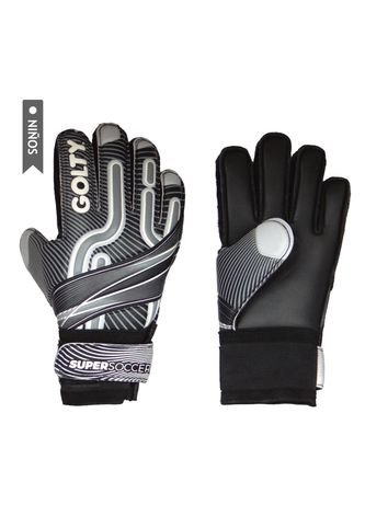 Guantes Golty Formacion Supersoccer Ii Niño-Gris/Negro GOLTY
