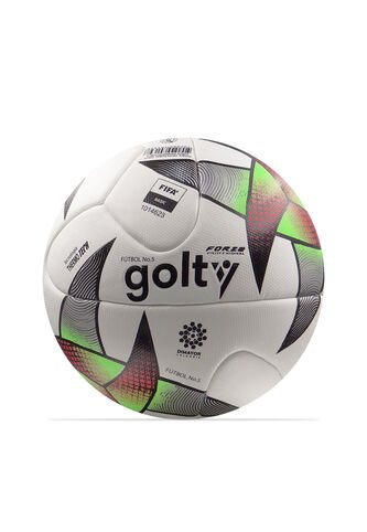 Balon Futbol Prof Golty Forza Thermotech No.5-Blanco GOLTY