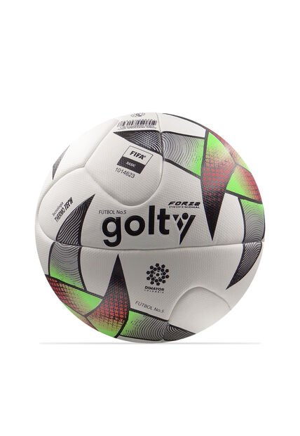 Balon Futbol Prof Golty Forza Thermotech No.5-Blanco