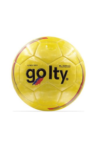 Balon Futbol Sala Professional Golty Dorado Thb-Amarillo GOLTY