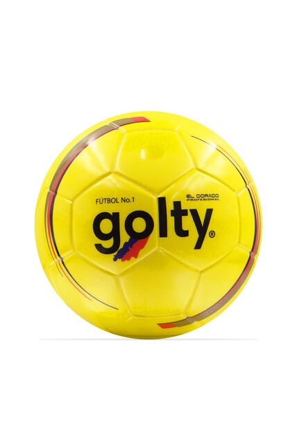Balon Futbol Coleccionable Golty Dorado No.1-Amarillo