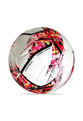 Balón Fútbol Golty Compet Cosido A Mano No.5-Blanco/Rojo