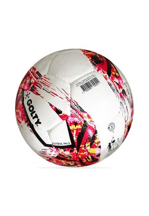 Balón Fútbol Golty Compet Cosido A Mano No.5-Blanco/Rojo