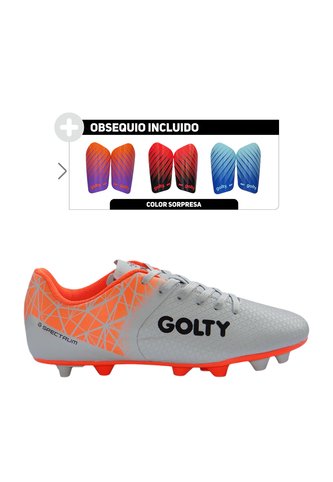 Guayos Golty Pro Spectrum Caucho-Gris/Naranja GOLTY