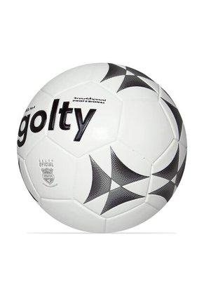 Balon Golty Futbol Prof Traditional #4-Blanco/ Negro