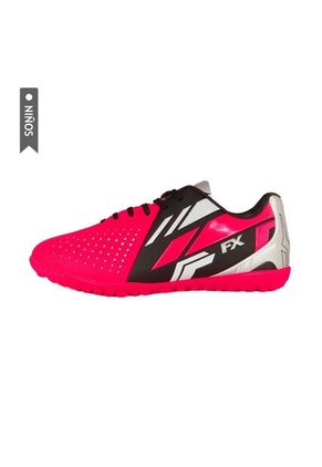Zapatilla Golty Turf Formacion Fx Niños-Fucsia/Negro