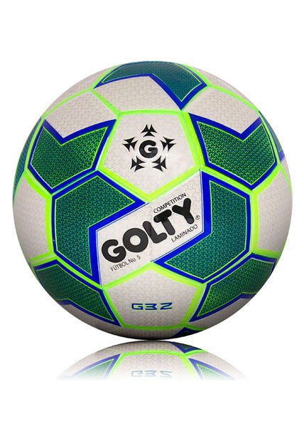 Balón Fútbol Azul Rey- Verde-Blanco GOLTY G32 N° 5