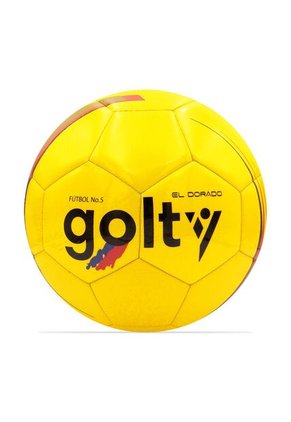 Balon Golty Futbol No Profesional Dorado-Amarillo
