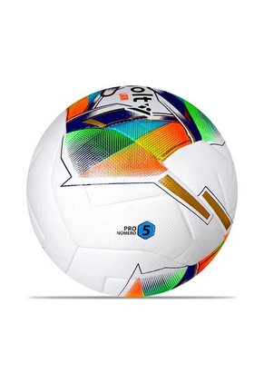 Balon De Futbol Pro Golty Dualtech Latir #5-Blanco
