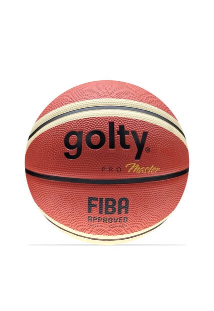 Balon Golty Pro Fiba Basket Master No.7-Naranja