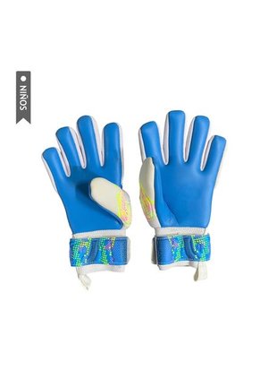 Guantes Fútbol Golty Competencia Hyperfast Niños-Blanco/Azul