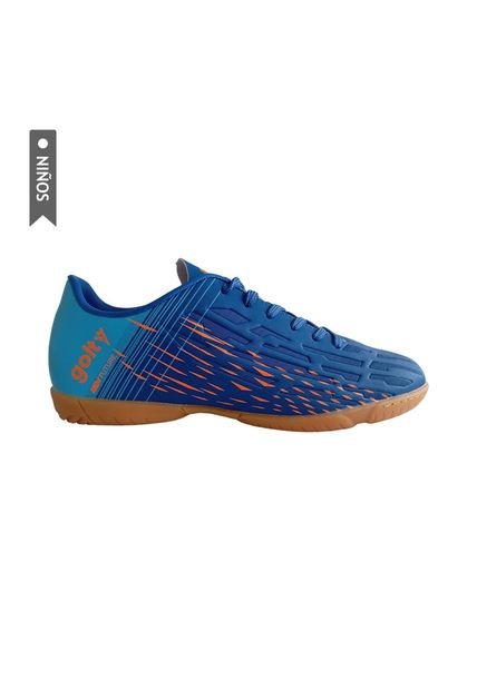 Zapatillas Golty Lisa Form New Future Niño-Azul/Naranja