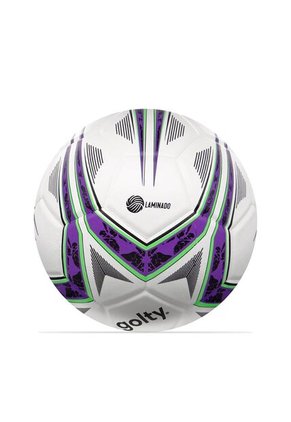 Balon Futbol Competencia Golty Volcanix No.5-Blanco