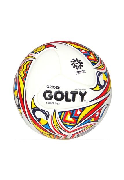 Balon De Futbol Golty Profesional Origen No.4-Blanco