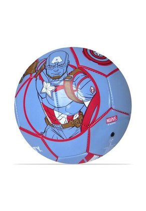 Balon De Futbol Golty Capitan America Luminoso No.5-Azul
