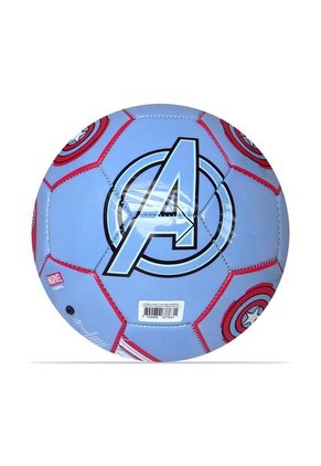 Balon De Futbol Golty Capitan America Luminoso No.5-Azul
