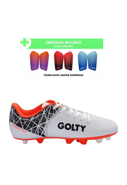 Guayos Golty Pro Spectrum Caucho-Blanco/Negro