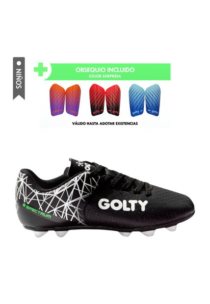 Guayos Golty Pro Spectrum Formacion Niño-Negro/Blanco