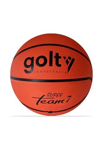 Balón Baloncesto Golty Competition Super Team No.7-Naranja GOLTY