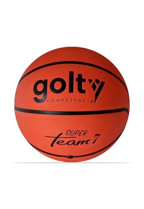 Balón Baloncesto Golty Competition Super Team No.7-Naranja