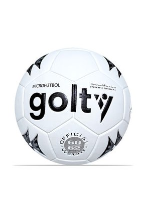 Balon Microfutbol Prof Golty Traditional Pu-Blanco
