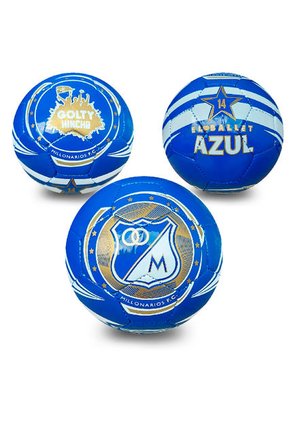 Combo Balon De Futbol Golty Hincha Por 5 Talla #1-Multicolor
