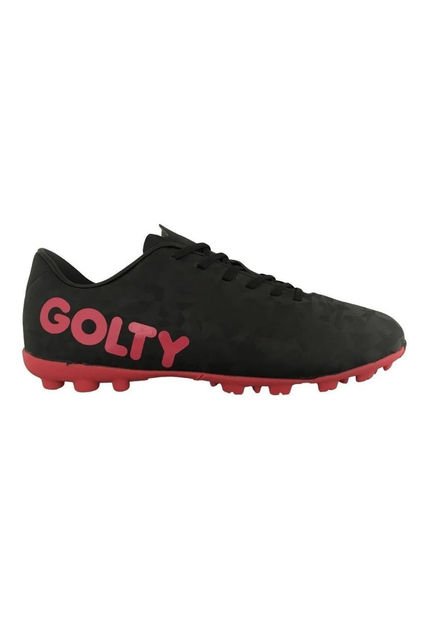 Zapatillas Golty Turf Profesional Crackc-Negro