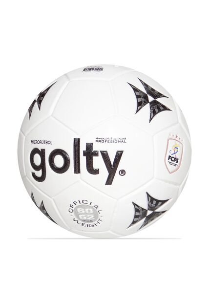 Balon Microfutbol Prof Golty Traditional Pu-Blanco