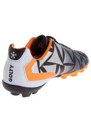 Fútbol  Gris-Plateado-Naranja GOLTY Clever
