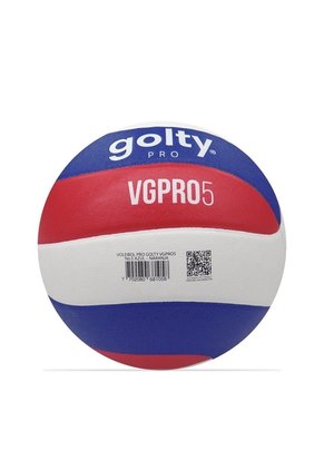 Balón Voleibol Golty Pro Vgpro5 No5 -Blanco/Rojo