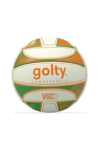 Balón Voleibol Golty Competencia Vgc5 No.5-Verde/Naranja GOLTY