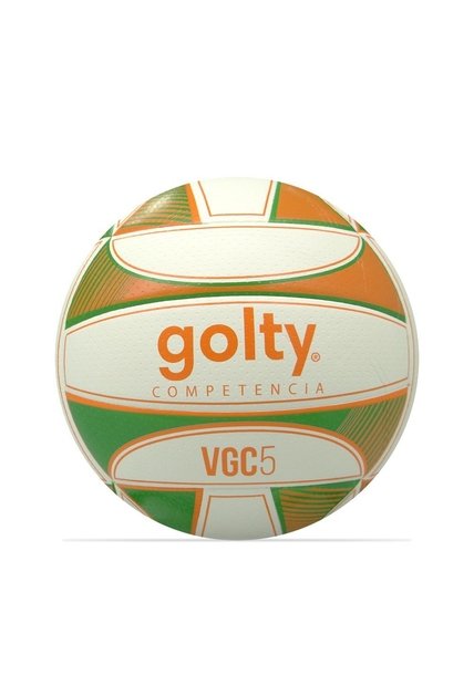 Balón Voleibol Golty Competencia Vgc5 No.5-Verde/Naranja