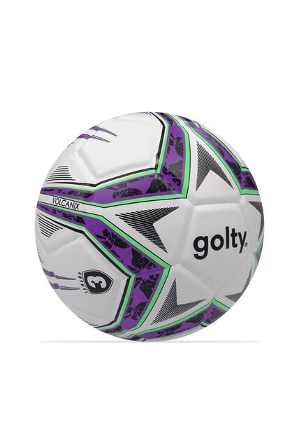 Balon Futbol Competencia Golty Volcanix No.3-Blanco