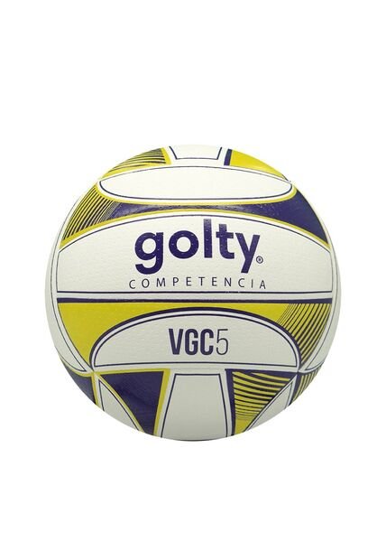 Balón Voleibol Golty Competencia Vgc5 No.5-Amarillo/Violeta