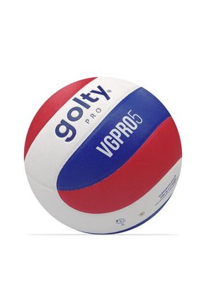 Balón Voleibol Golty Pro Vgpro5 No5 -Blanco/Rojo