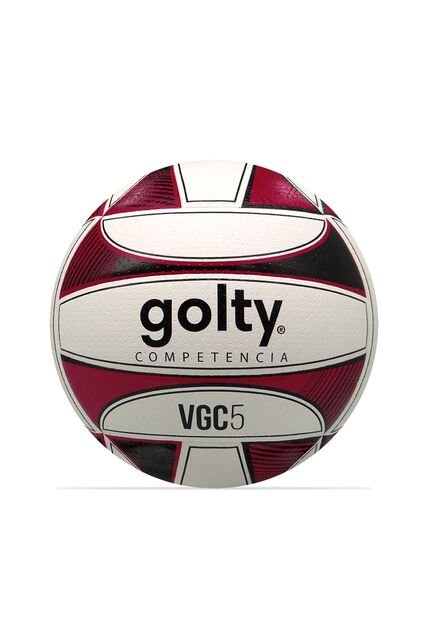 Balón Voleibol Golty Competencia Vgc5 No.5-Negro/Rojo