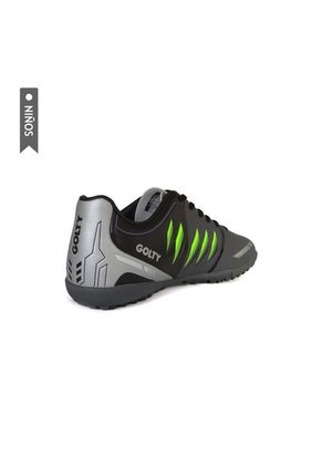 Zapatilla Golty Turf Formacion Fx Niños-Gris/Negro