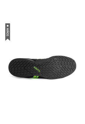 Zapatilla Golty Turf Formacion Fx Niños-Gris/Negro