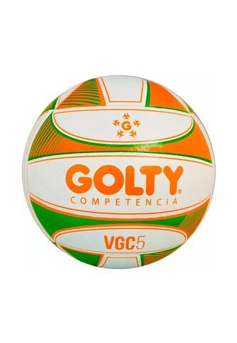 Balón Voleibol Golty Competencia Vgc5 No.5-Verde/Naranja GOLTY