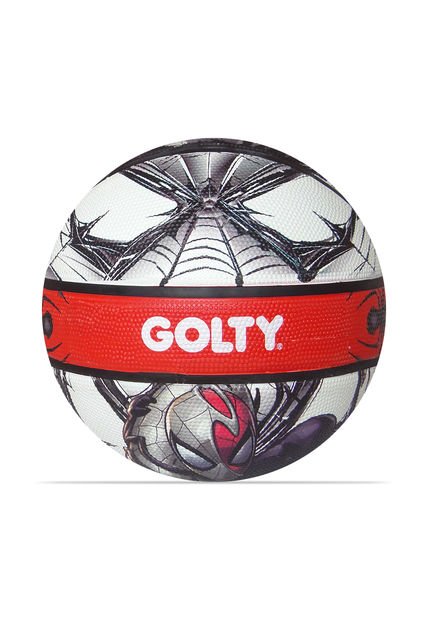 Balon De Baloncesto Golty Spider-Man Maxim Venom No.5-Blanco